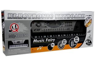 Пианино MQ-810 MP3 с микрофоном 61 клавиша цена и информация | Развивающие игрушки | kaup24.ee