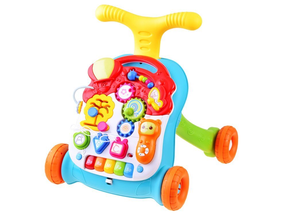 Interaktiivne tõukur lastele 3in1 hind ja info | Imikute mänguasjad | kaup24.ee