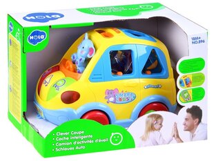 Buss - sorteerija väikelastele Hola, kollane hind ja info | Imikute mänguasjad | kaup24.ee