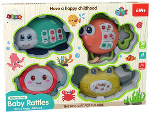 Набор интерактивных погремушек-прорезывателей для малышей цена и информация | Игрушки для малышей | kaup24.ee