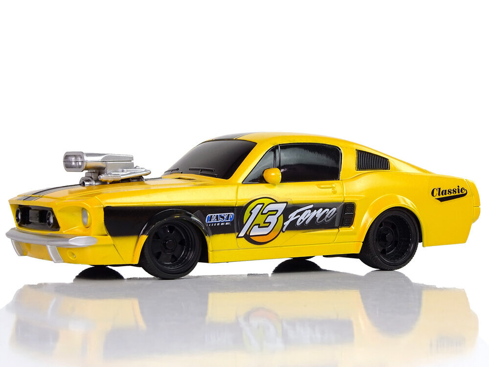 Kaugjuhtimispult Sportauto Muscle Car 1:20, kollane цена и информация | Poiste mänguasjad | kaup24.ee