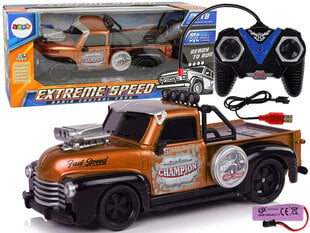 Kaugjuhtimispult Pick-up Champion 1:18, oranž hind ja info | Poiste mänguasjad | kaup24.ee