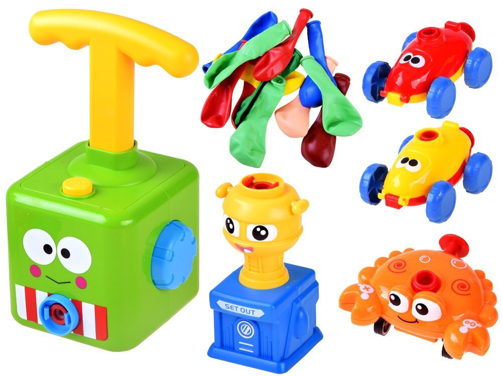 Õhupallide ja pumba jõul töötavate masinate komplekt hind ja info | Arendavad mänguasjad | kaup24.ee