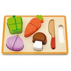 Puidust köögiviljade lõikamine lauaga Viga Toys hind ja info | Tüdrukute mänguasjad | kaup24.ee
