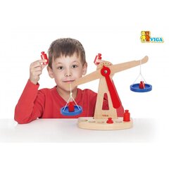 Игрушечные деревянные весы Viga Toys цена и информация | Развивающие игрушки | kaup24.ee