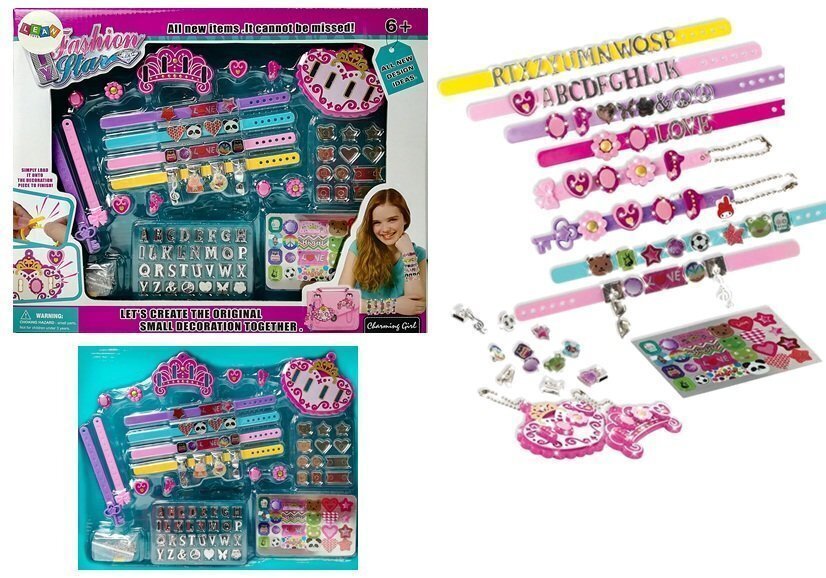 Käevõru ja ripatsite valmistamise komplekt hind ja info | Tüdrukute mänguasjad | kaup24.ee