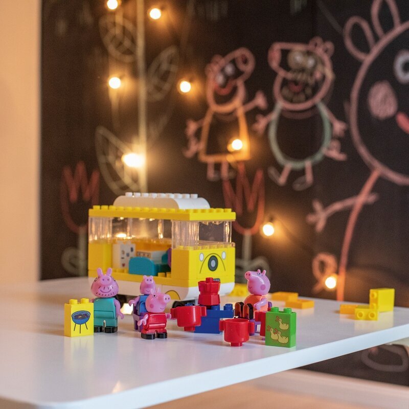 Konstruktor Bloxx Peppa Pig matkabuss, 56 tk. hind ja info | Klotsid ja konstruktorid | kaup24.ee