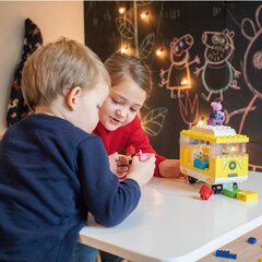 Konstruktor Bloxx Peppa Pig matkabuss, 56 tk. цена и информация | Конструкторы и кубики | kaup24.ee