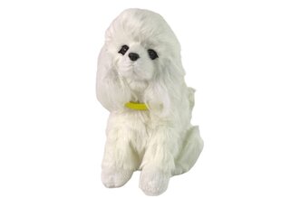 Interaktiivne plüüsi koer "Puudle", valge цена и информация | Мягкие игрушки | kaup24.ee