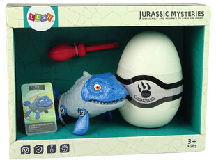 Dinosaurus - Mossauruse kuju munaga "Tee ise", sinine hind ja info | Poiste mänguasjad | kaup24.ee