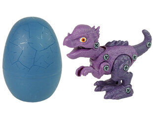 Lean Toys Diy Stygimoloch dinosauruse kuju munaga, lilla hind ja info | Poiste mänguasjad | kaup24.ee
