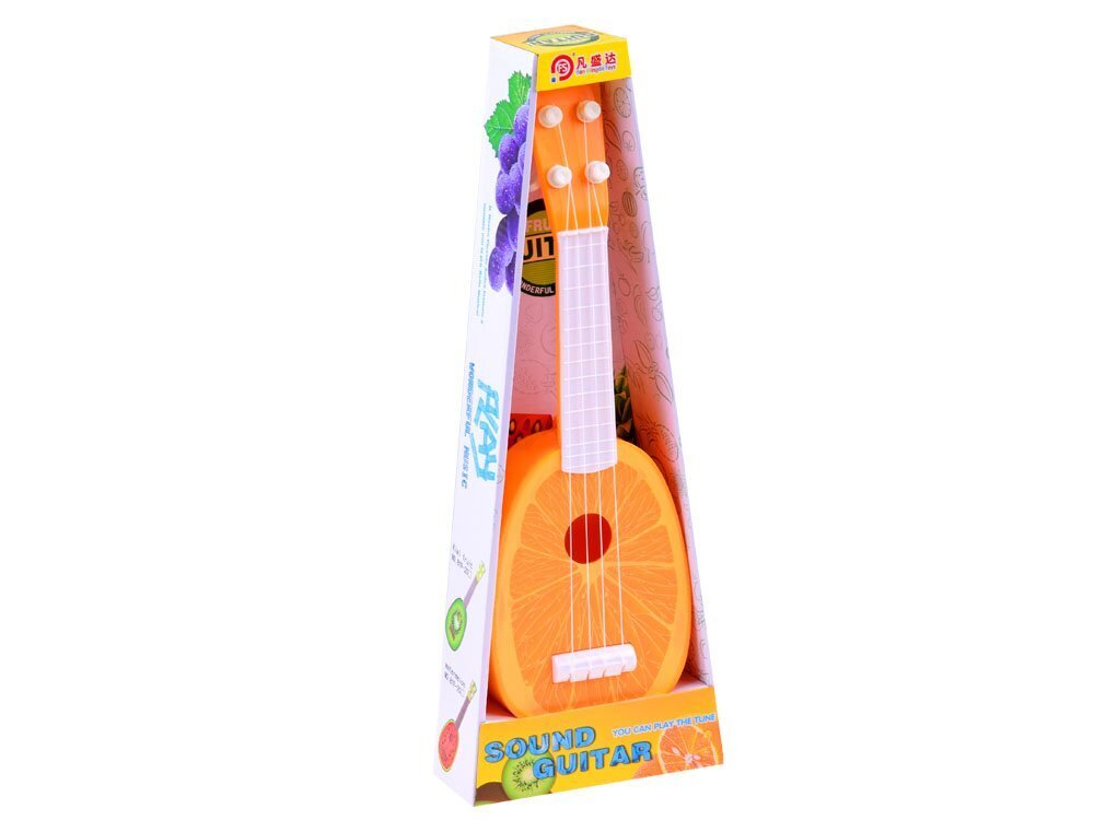 Laste kitarr - ukulele Orange hind ja info | Arendavad mänguasjad | kaup24.ee