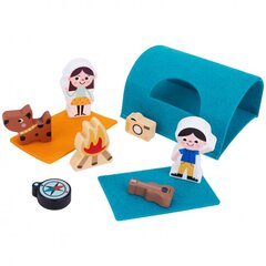 Puidust matkaauto, Tooky Toy hind ja info | Imikute mänguasjad | kaup24.ee