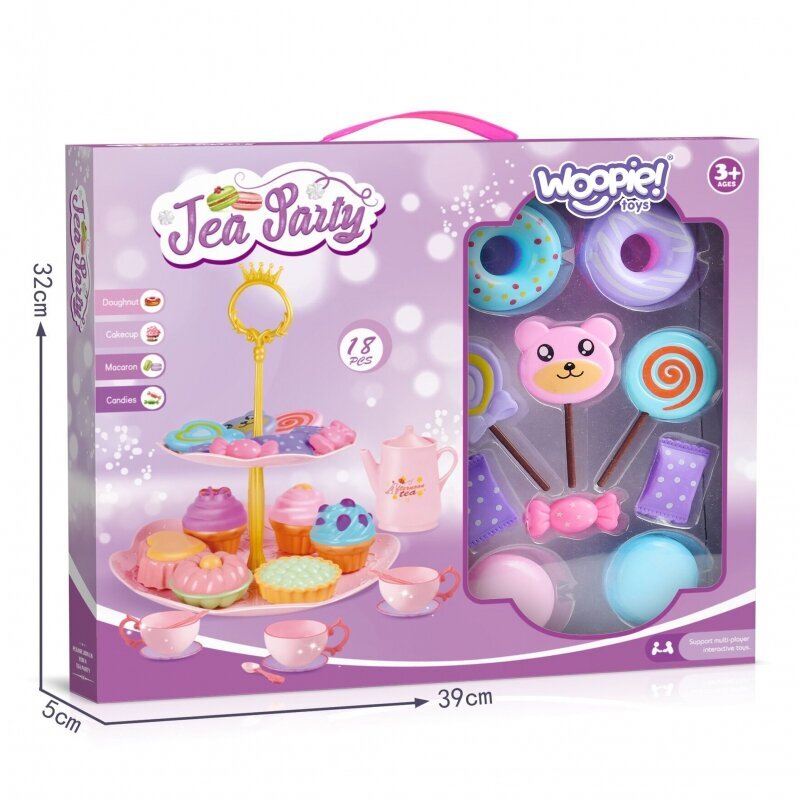 Tee maiustuste komplekt, Woopie, värviline hind ja info | Tüdrukute mänguasjad | kaup24.ee
