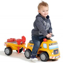 Falk järelkäidav masin koos haagise ja tarvikutega hind ja info | Imikute mänguasjad | kaup24.ee