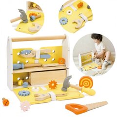 Puidust tööriistakomplekt karbis Classic World цена и информация | Развивающие игрушки | kaup24.ee