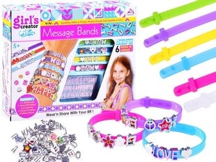 Jokomisiada loominguline käevõru valmistamise komplekt, värviline hind ja info | Tüdrukute mänguasjad | kaup24.ee