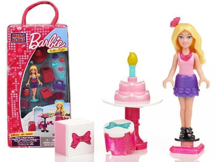 Mega Blocks Barbie nukufiguur hind ja info | Tüdrukute mänguasjad | kaup24.ee