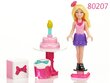 Mega Blocks Barbie nukufiguur цена и информация | Tüdrukute mänguasjad | kaup24.ee