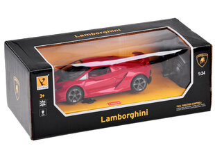 Puldiga juhitav punane auto Lamborghini, Jokomisiada цена и информация | Игрушки для мальчиков | kaup24.ee