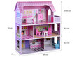Puidust nukumaja mööbli ja led valgusega, Jokomisiada hind ja info | Tüdrukute mänguasjad | kaup24.ee