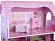 Puidust nukumaja mööbli ja led valgusega, Jokomisiada hind ja info | Tüdrukute mänguasjad | kaup24.ee