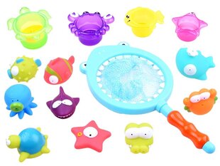 Игрушки для ванны резиновые животные с ситечком цена и информация | Игрушки для малышей | kaup24.ee