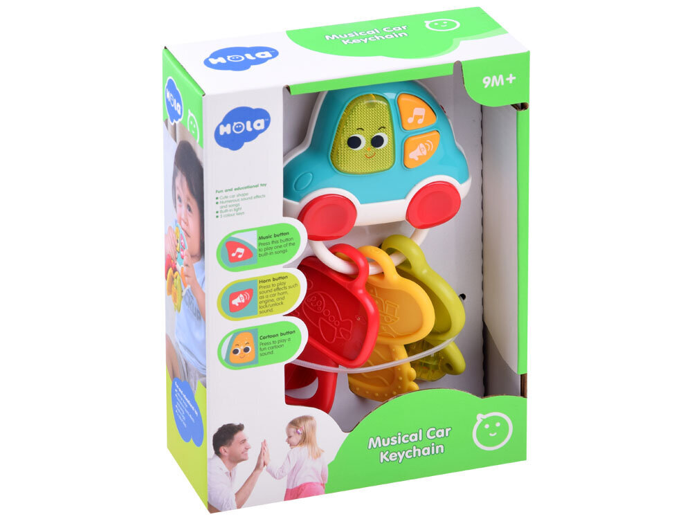 Interaktiivsed võtmed, Hola hind ja info | Imikute mänguasjad | kaup24.ee