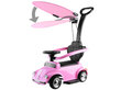 Tõukeauto Volkswagen Beetle, roosa hind ja info | Imikute mänguasjad | kaup24.ee