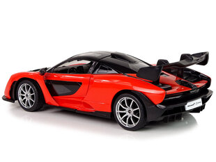 Машина на дистанционном управлении McLaren Senna Rastar 1:14, оранжевый цена и информация | Развивающий мелкую моторику - кинетический песок KeyCraft NV215 (80 г) детям от 3+ лет, бежевый | kaup24.ee