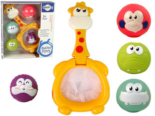 Игрушка для ванны жираф с резиновыми шариками цена и информация | Игрушки для малышей | kaup24.ee