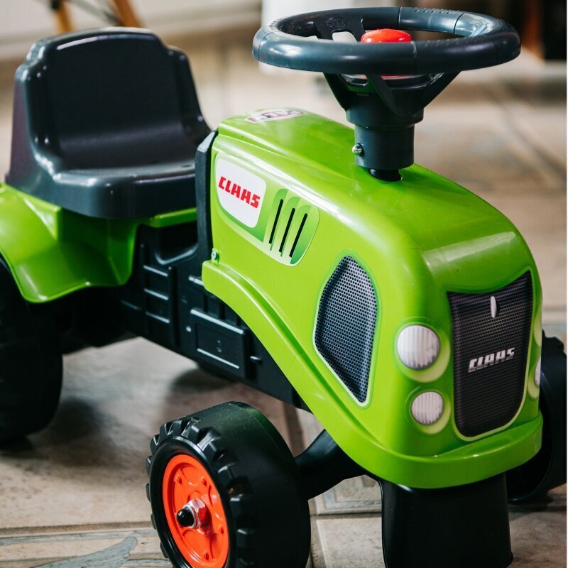 Iseliikuv traktor haagise ja lisaseadmetega, roheline цена и информация | Imikute mänguasjad | kaup24.ee