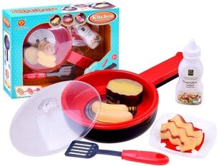 Кухонная сковорода с аксессуарами и звуками цена и информация | Игрушки для девочек | kaup24.ee