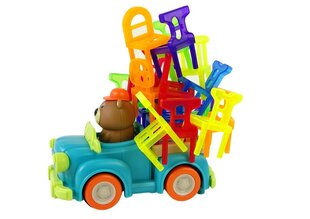 Arkaadmäng Lean Toys Kukkuvad toolid, 48 tk hind ja info | Arendavad mänguasjad | kaup24.ee