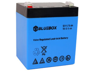 Geelaku 12V 5Ah Bluebox VRLA AGM hind ja info | Patareid | kaup24.ee