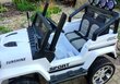 Kahekohaline elektriauto Jeep 4x4 S2388, valge hind ja info | Laste elektriautod | kaup24.ee