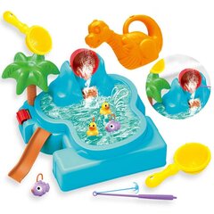 WOOPIE Water Table 2in1 Игра Рыбалка Водопад 6 эл. цена и информация | Игрушки для песка, воды, пляжа | kaup24.ee