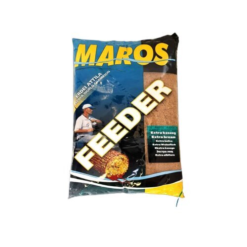 Sööt MAROS Feeder Extra 1kg Lisalatikas hind ja info | Kalasööt | kaup24.ee