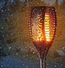 LED Садовые светильники с имитацией огня 4 шт, 51см цена и информация | Уличное освещение | kaup24.ee