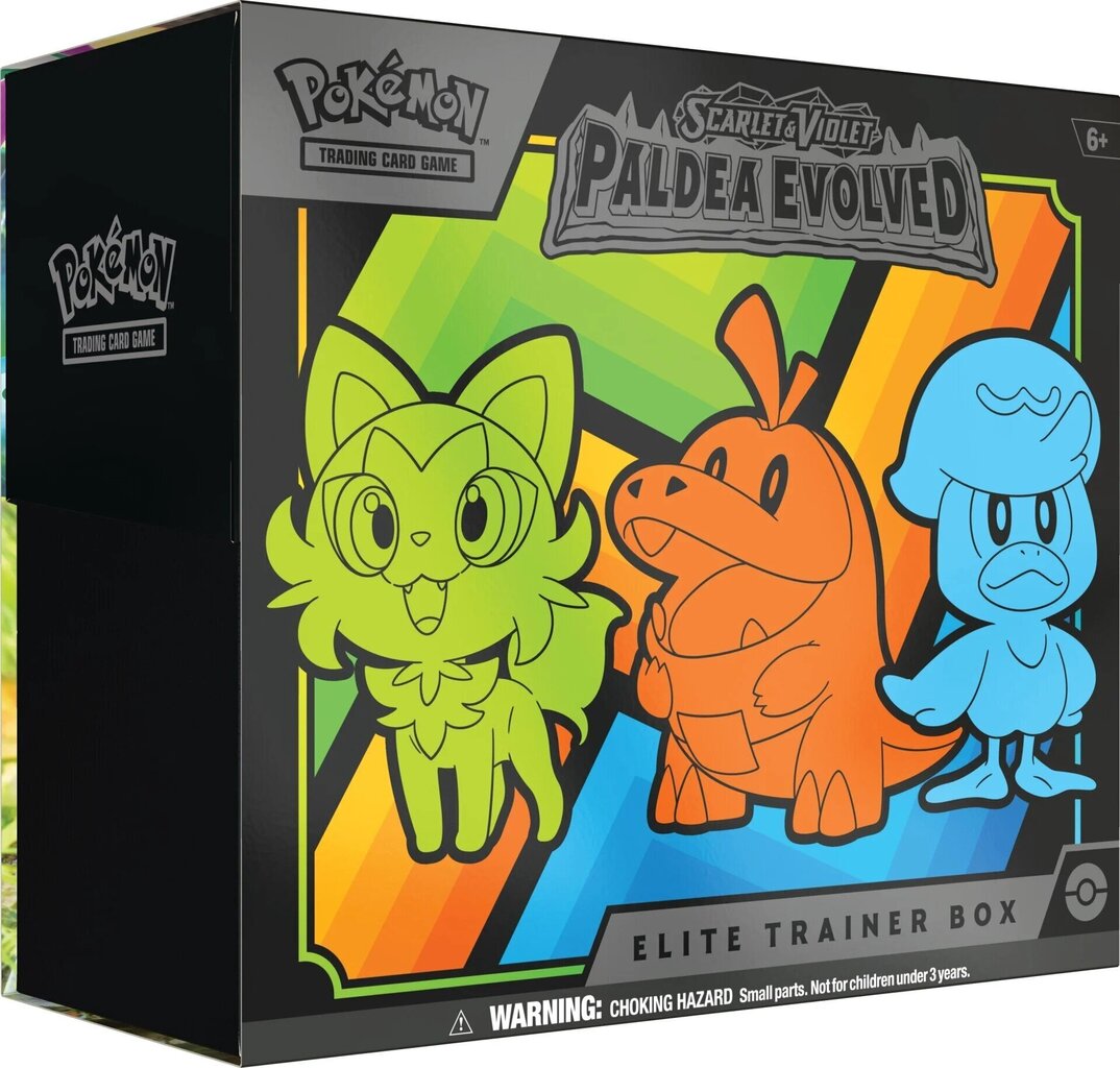 Kaardid Pokemon Scarlet & Violet 2: Paldea Evolved Elite Trainer Box, EN hind ja info | Lauamängud ja mõistatused | kaup24.ee