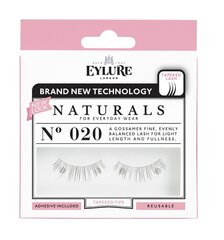 Kunstripsmed Eylure Naturals No. 020 hind ja info | Kunstripsmed, ripsmekoolutajad | kaup24.ee