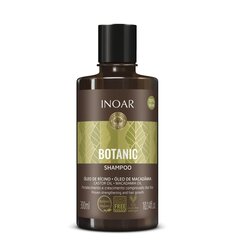 Шампунь для укрепления волос с касторовым маслом INOAR Botanic Shampoo 300 мл цена и информация | Шампуни | kaup24.ee