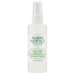 Näosprei aaloe vera, adaptogeenide ja kookosveega Mario Badescu, 118 ml hind ja info | Näopuhastusvahendid | kaup24.ee