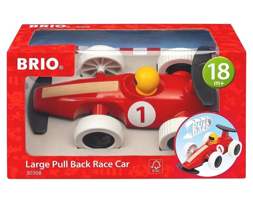 Võidusõiduauto Brio 30308 hind ja info | Poiste mänguasjad | kaup24.ee