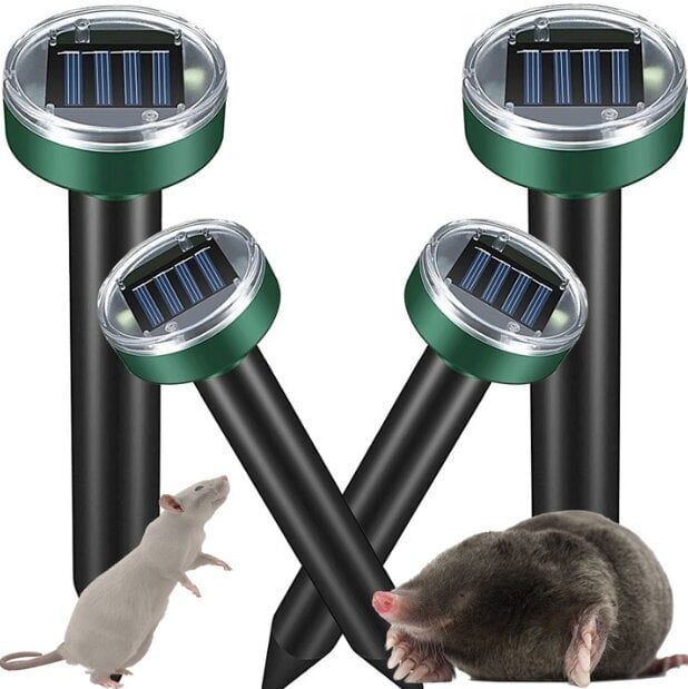 Repellent muttide, hiirte ja rottide vastu, 4 tk цена и информация | Närilised, mutid | kaup24.ee