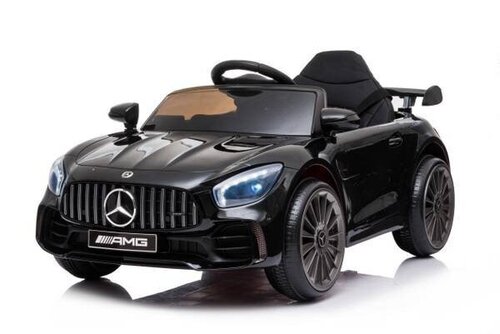 Ühekohaline elektriauto Mercedes GT R, must hind ja info | Laste elektriautod | kaup24.ee