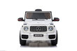 Ühekohaline elektriauto Mercedes G63, valge hind ja info | Laste elektriautod | kaup24.ee