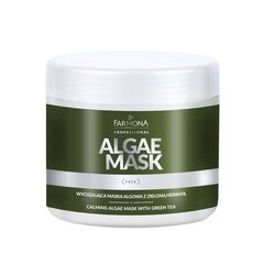 Успокаивающая альгинатная маска из водорослей с зеленым чаем FARMONA, 160 г цена и информация | Маски для лица, патчи для глаз | kaup24.ee
