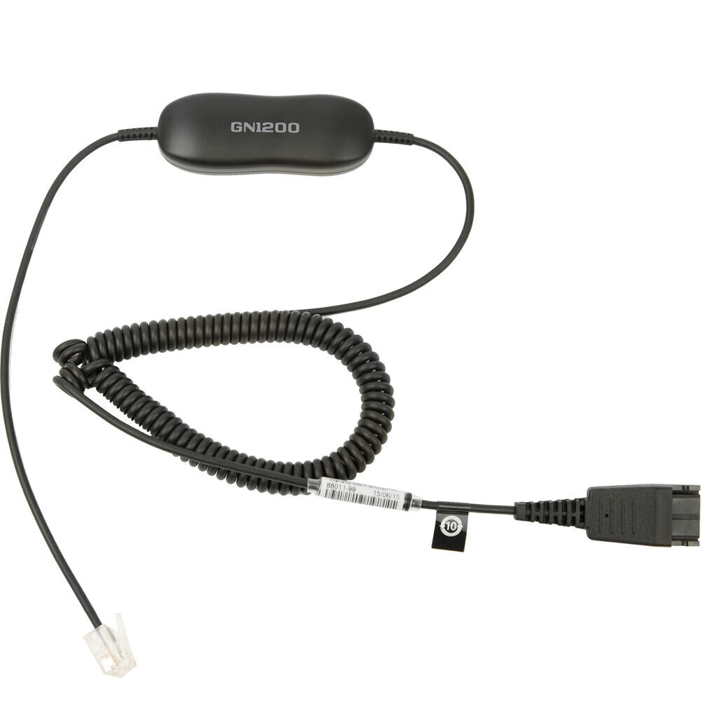 Telefonikaabel Jabra 88011-99 (2 m) hind ja info | Käed-vabad seadmed | kaup24.ee