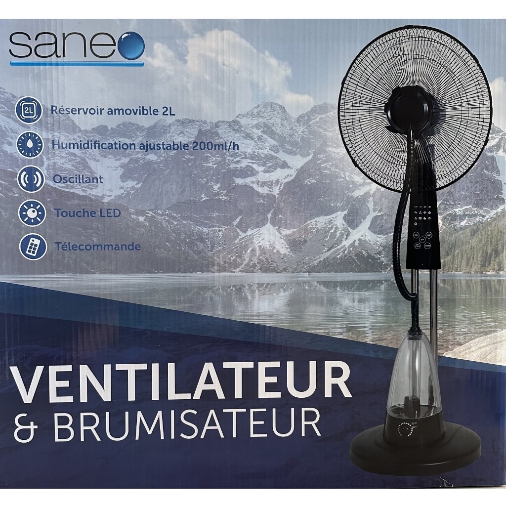 Ventilaator õhuniisutaja Saneo 002500, 70W цена и информация | Ventilaatorid | kaup24.ee